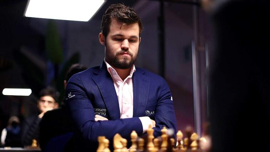 Enxadristas de Irecê na simultânea contra Magnus Carlsen