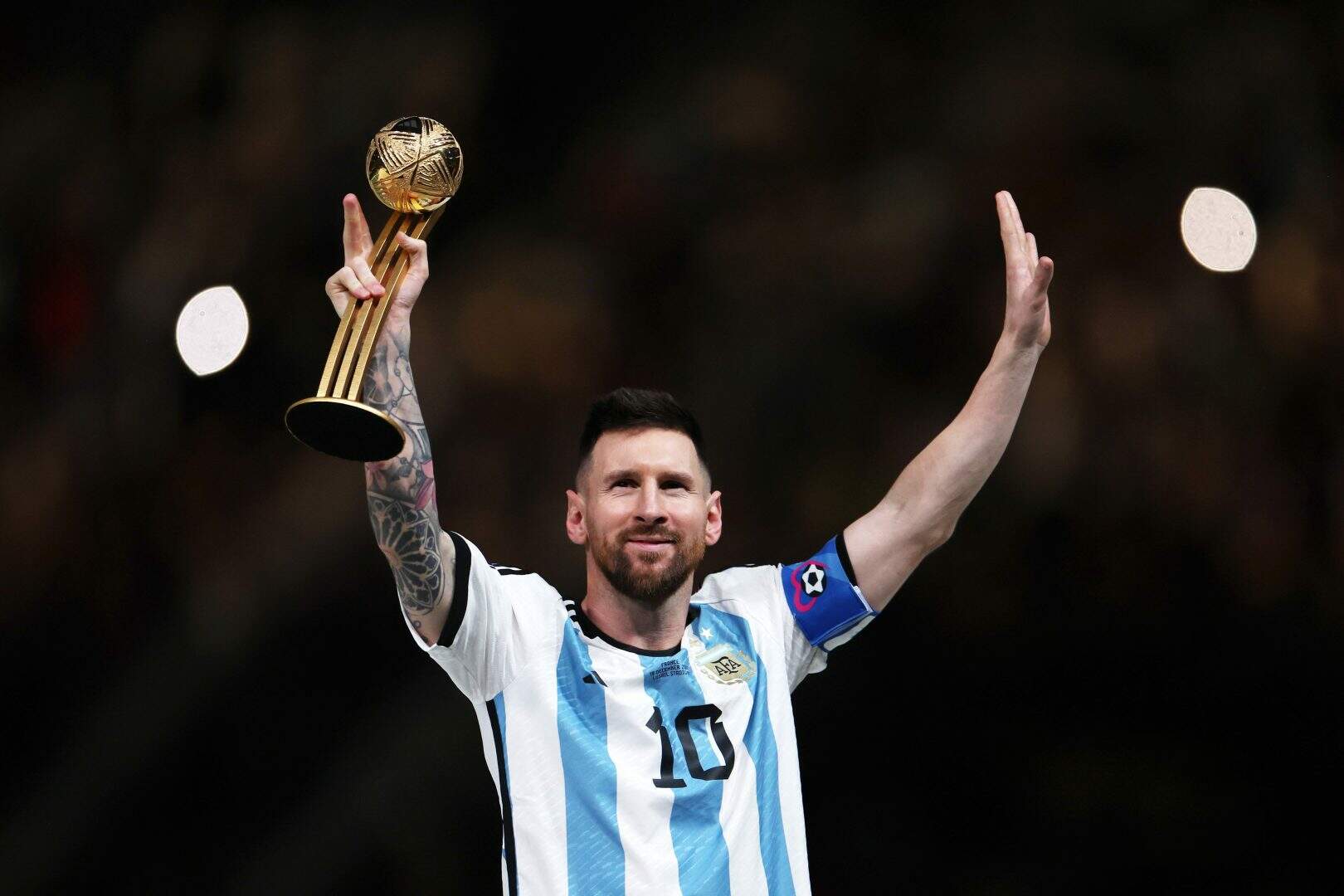 Argentina campeã Mundial pela 3.ª vez. Messi é o melhor jogador