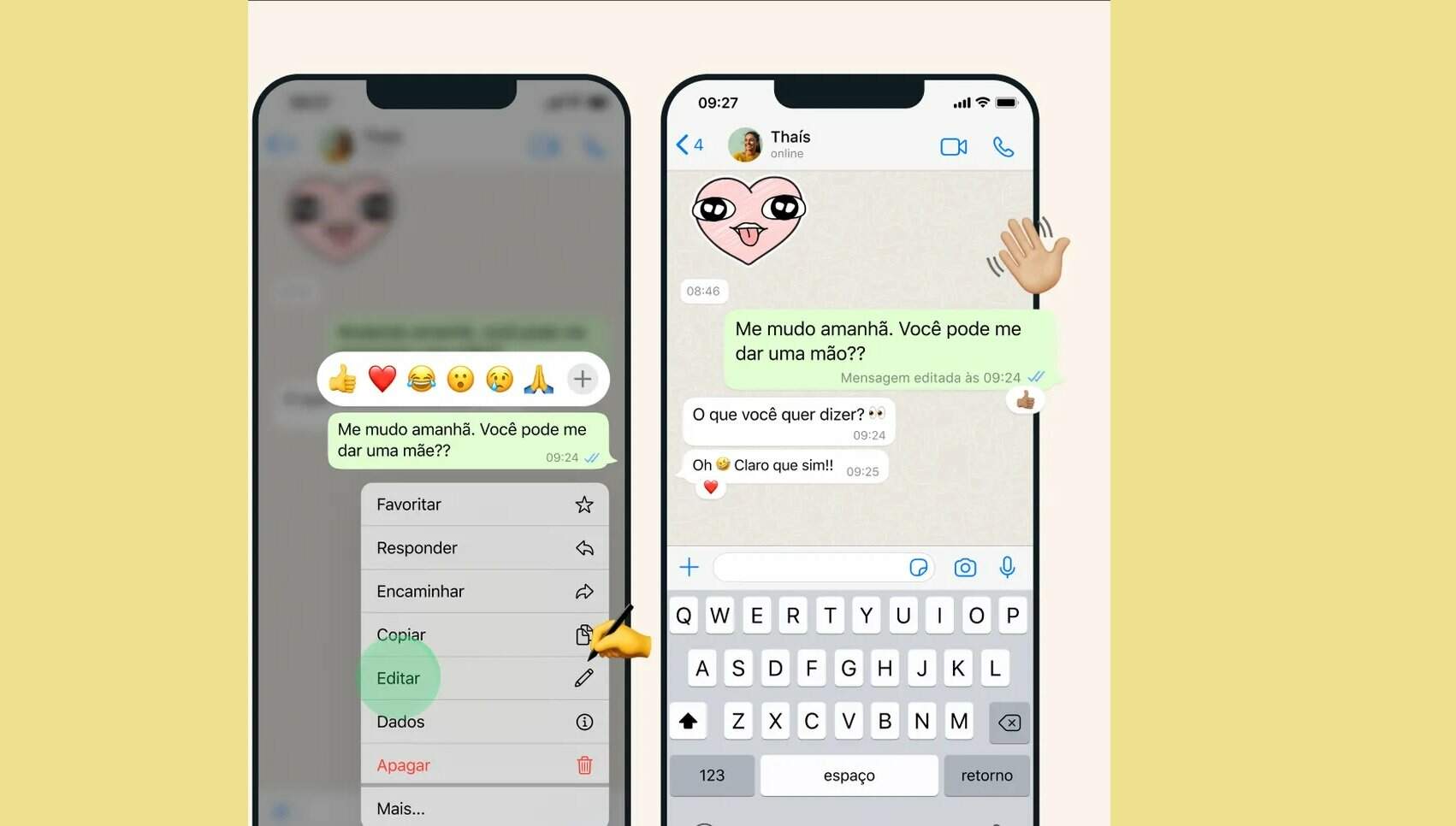 Atualização do WhatsApp permite apagar mensagens enviadas