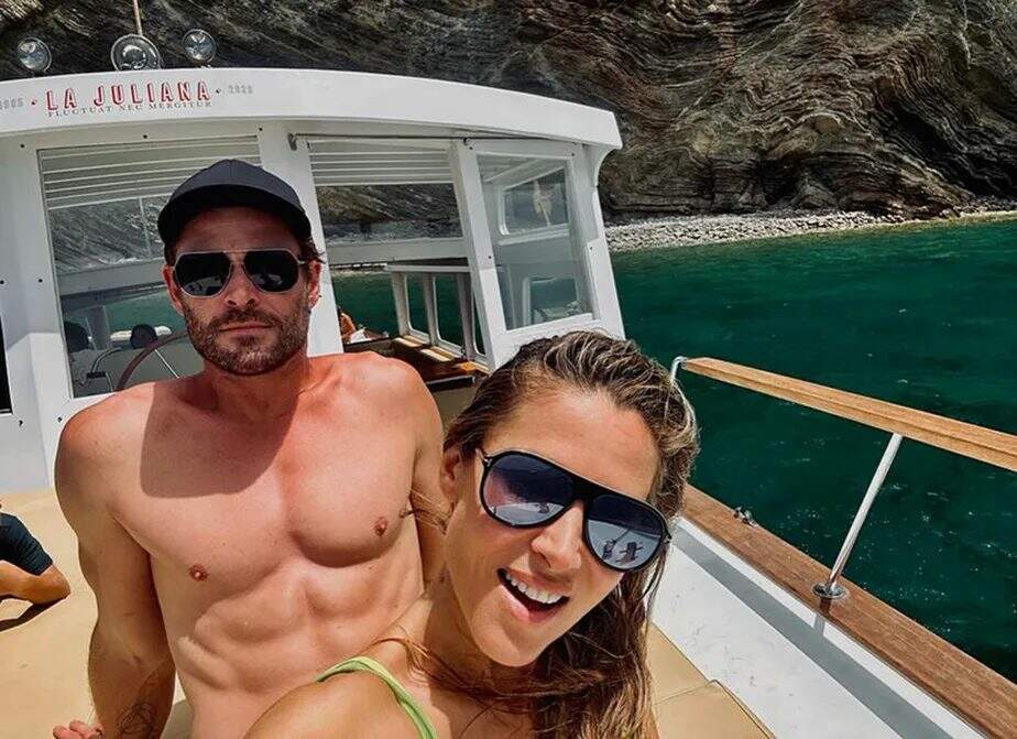 Chris Hemsworth aparece sem camisa em álbum de viagem à Espanha com a  família - TV Pampa