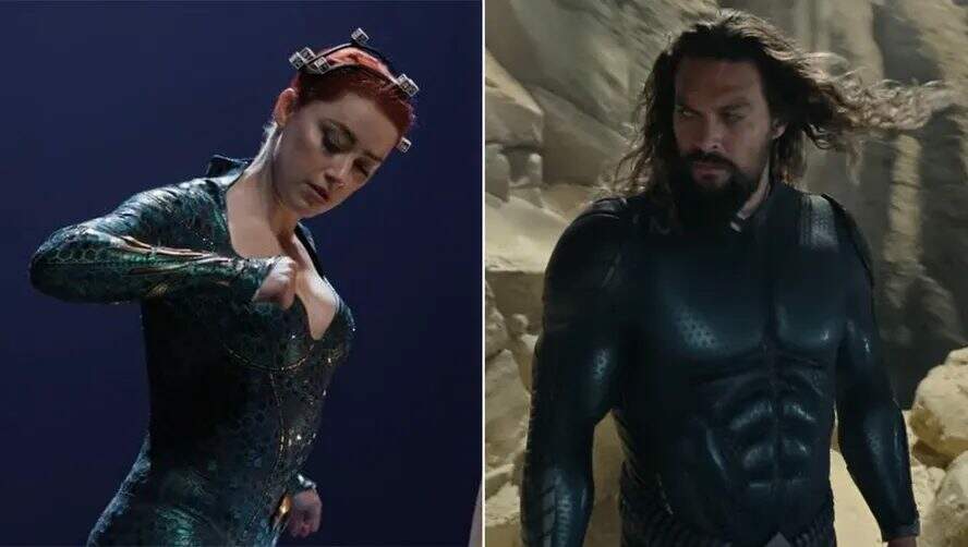 Jason Momoa supostamente bêbado e cenas cortadas de Amber Heard: dramas de  “Aquaman 2” - TV Pampa