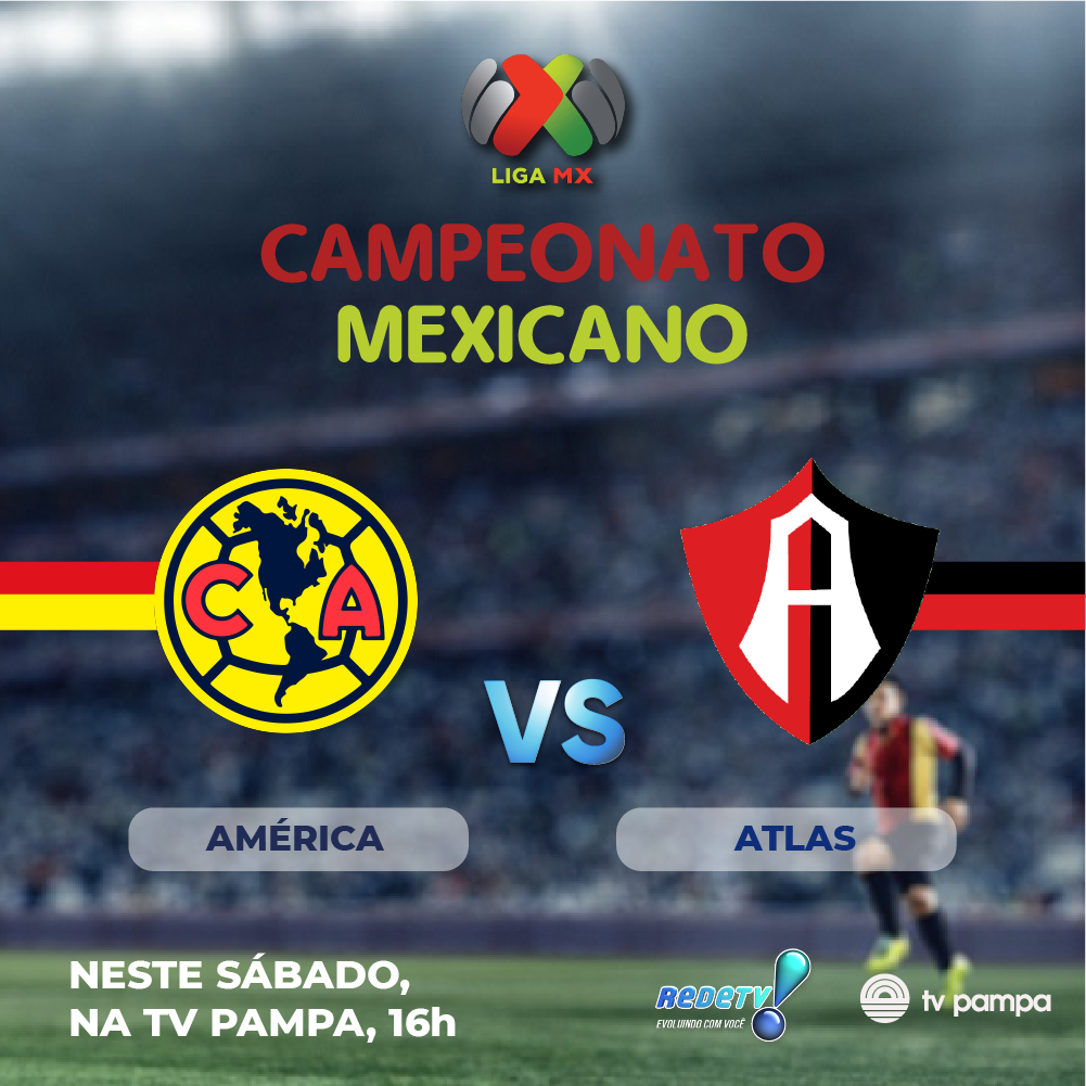 RedeTV! RedeTV! transmite América do México x Atlas às 16h deste