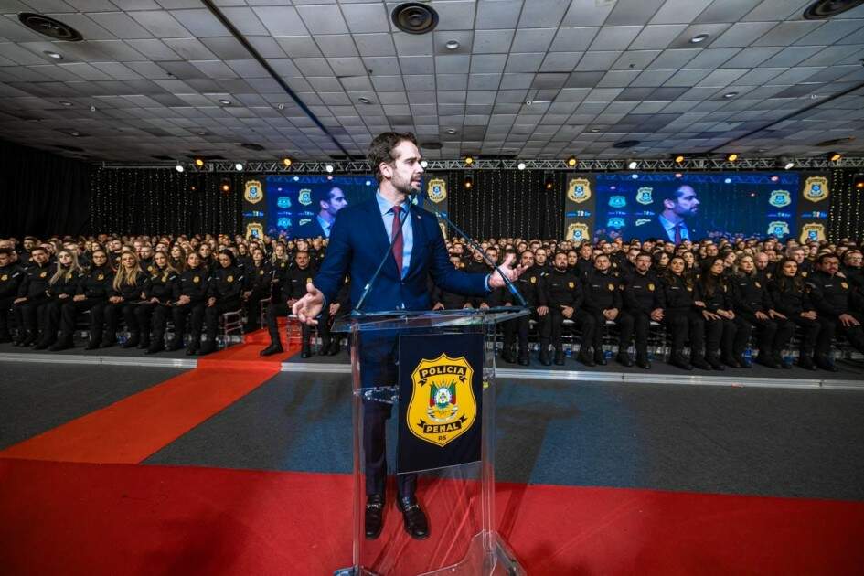 Governo gaúcho realiza a formatura da maior turma da história da Polícia Penal